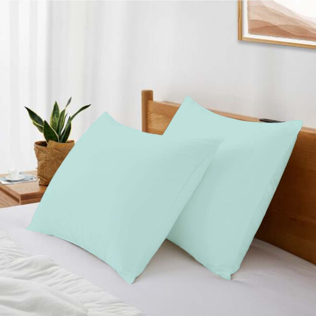 Aqua Blue Pillow Covers