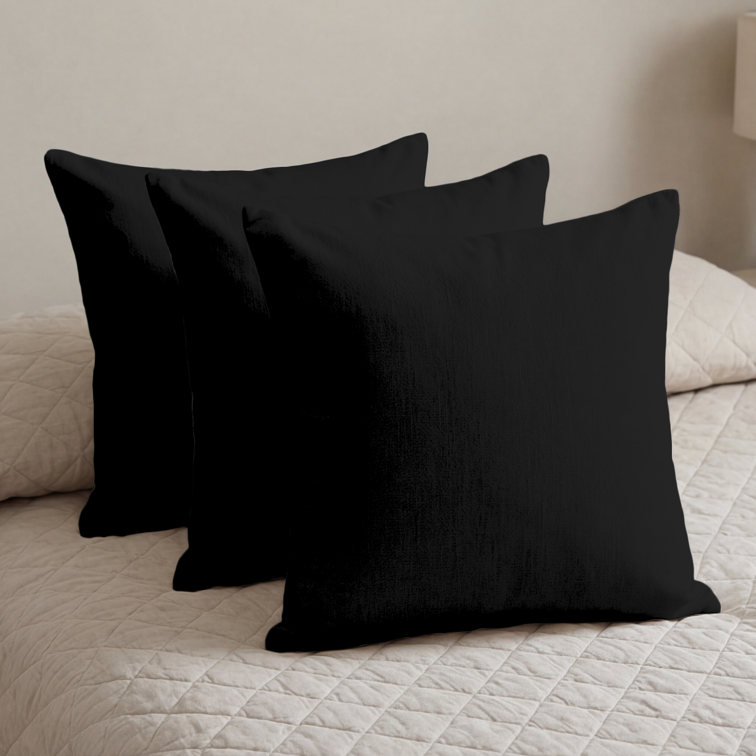Black Cushion Covers