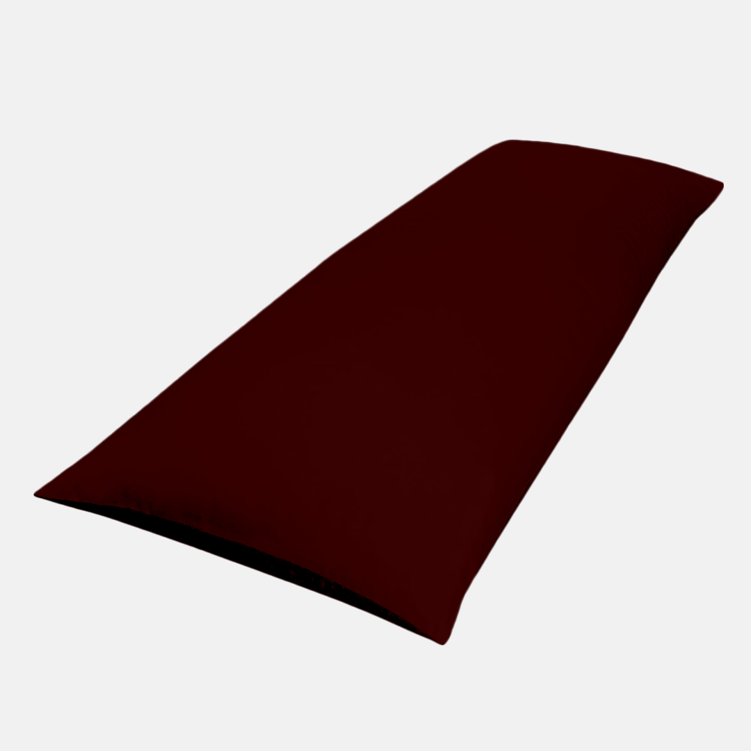 Burgundy Body Pillow cases