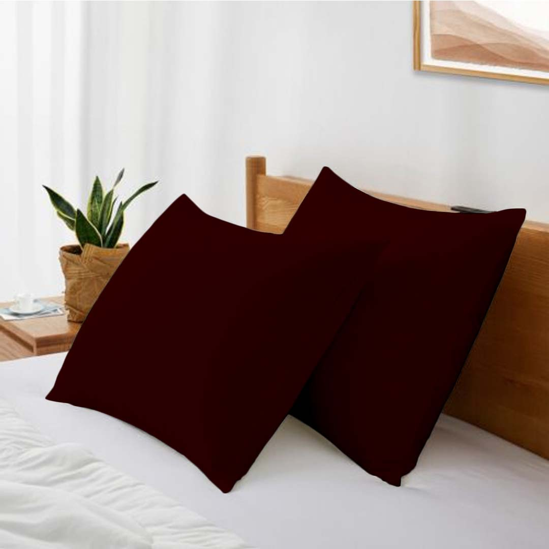Burgundy Pillow Cover