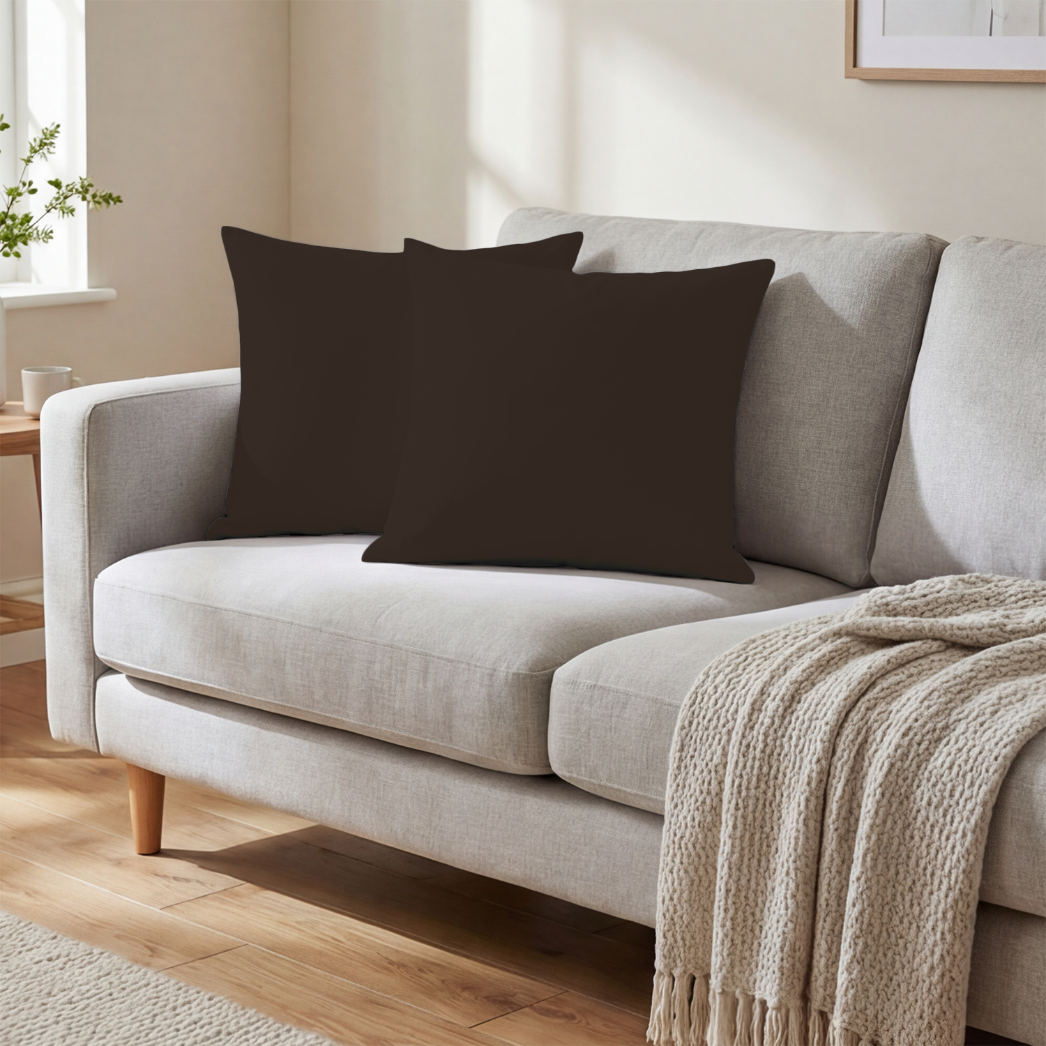 Chocolate Cushion Covers