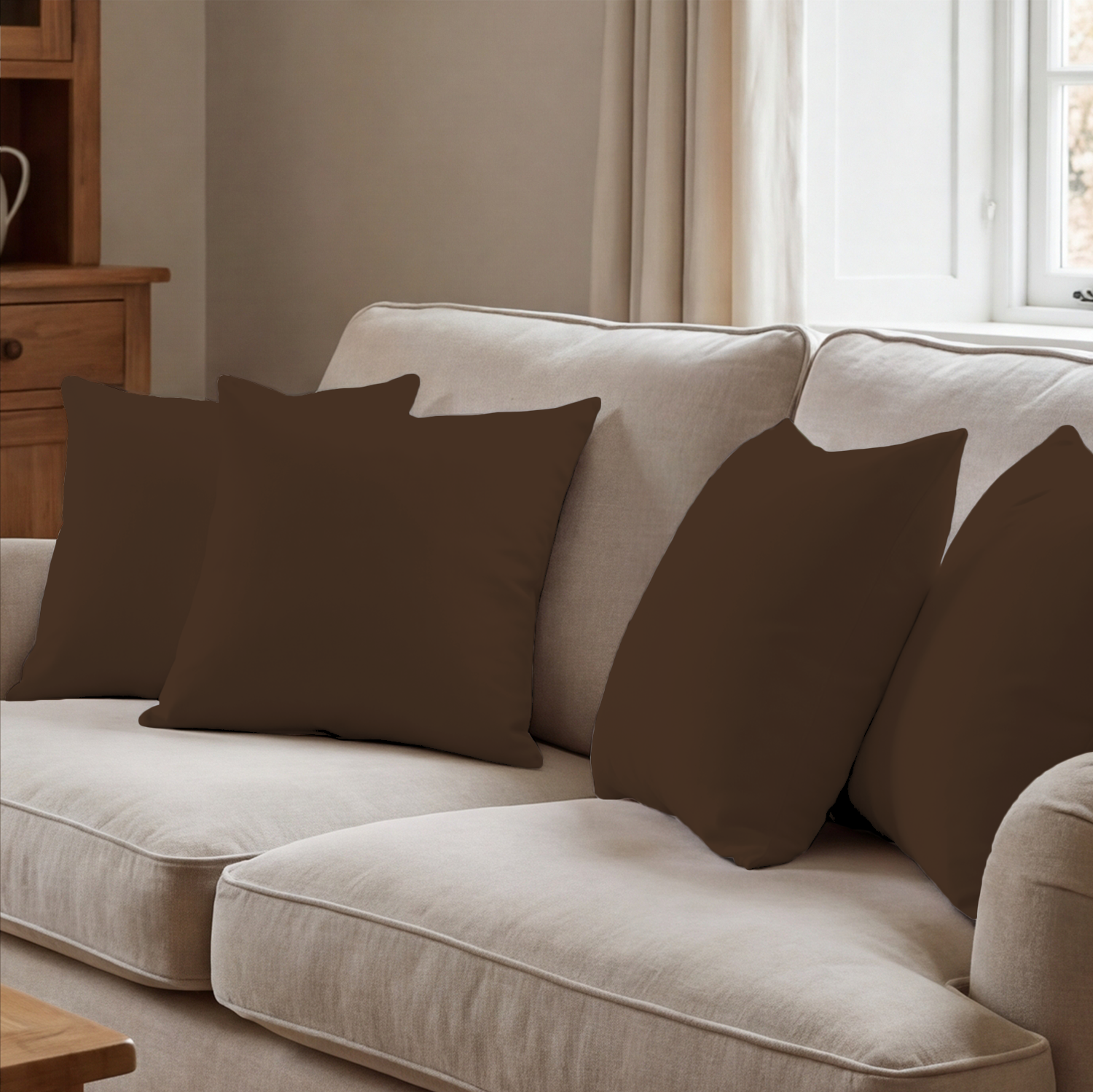 Chocolate Cushion Covers