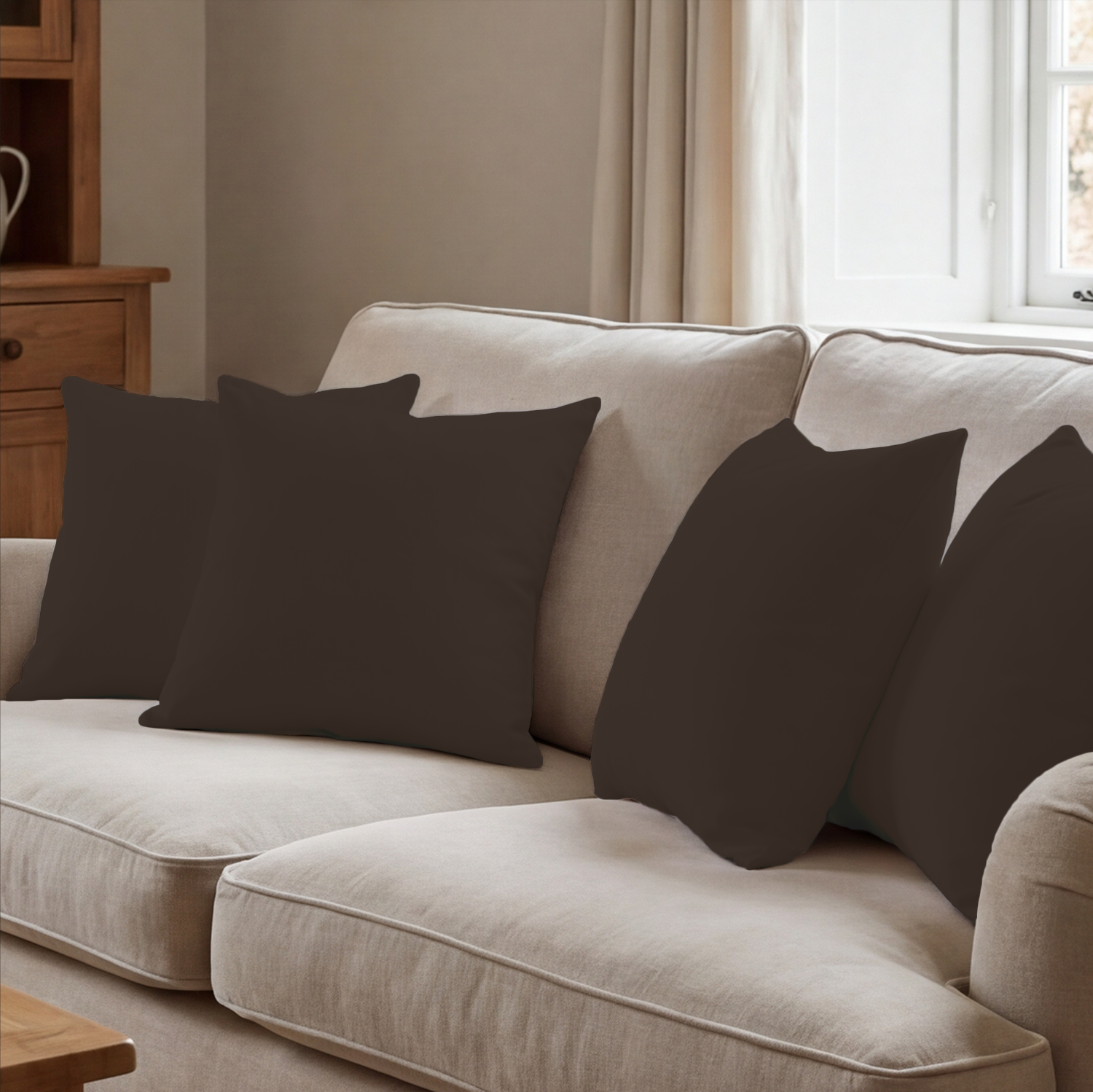 Chocolate Cushion Covers