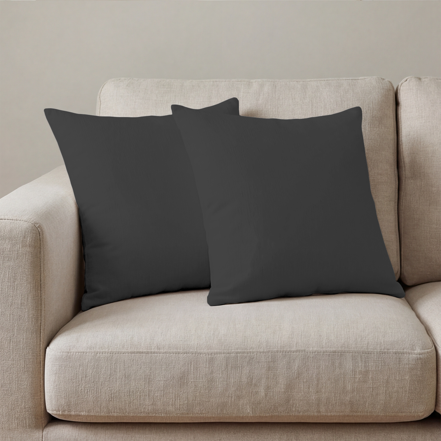 Dark Grey Cushion Covers