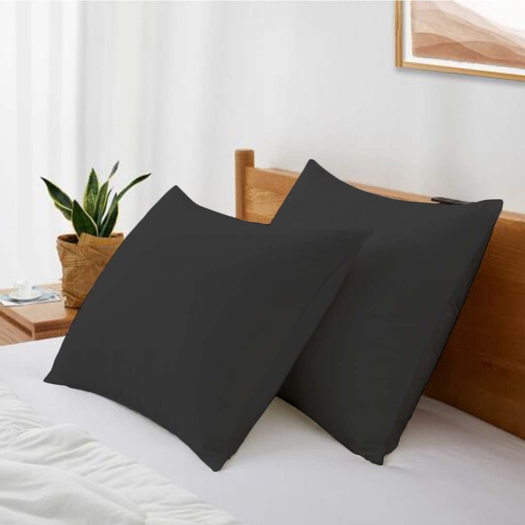 Dark Grey Pillow Cover