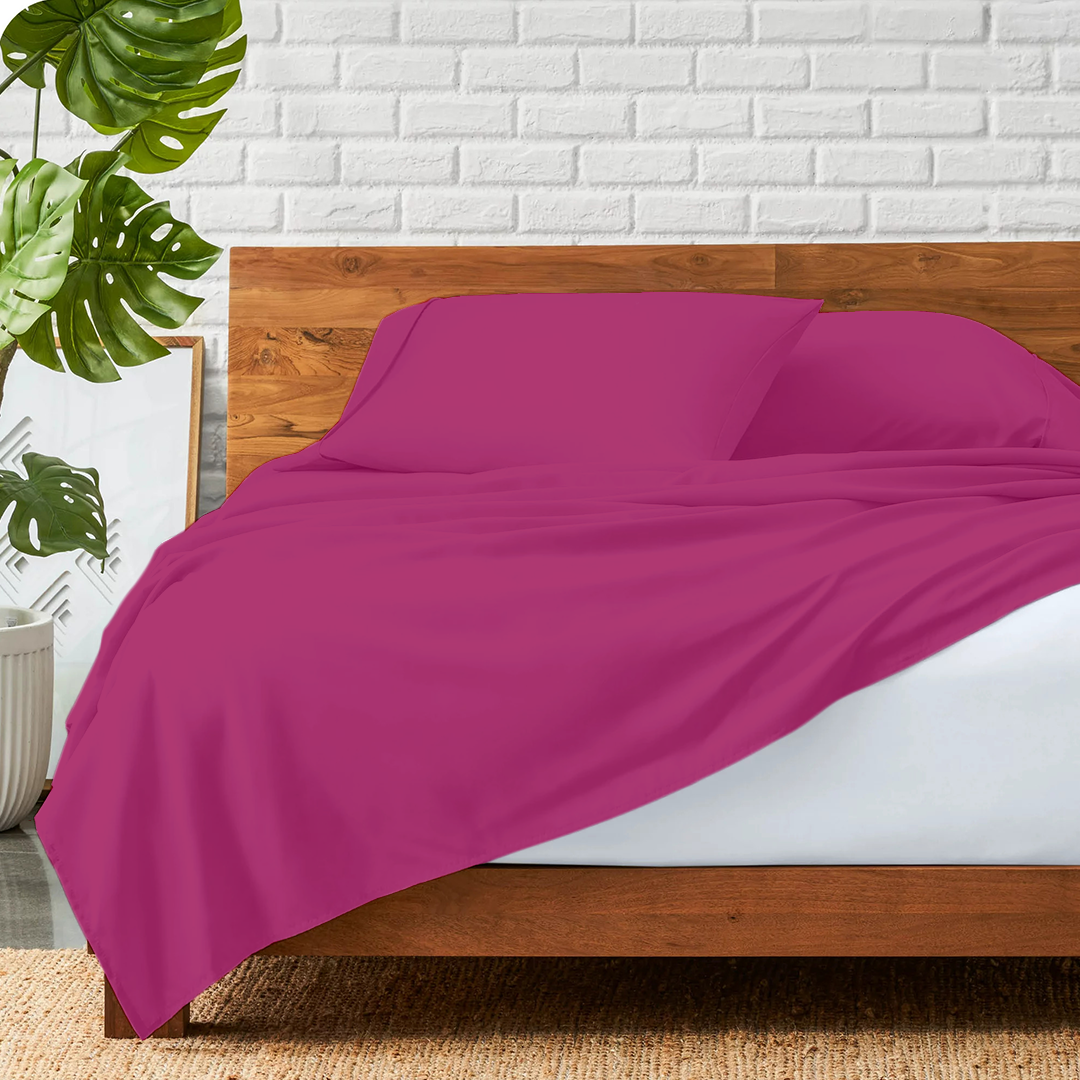 Hot Pink Bed Sheets