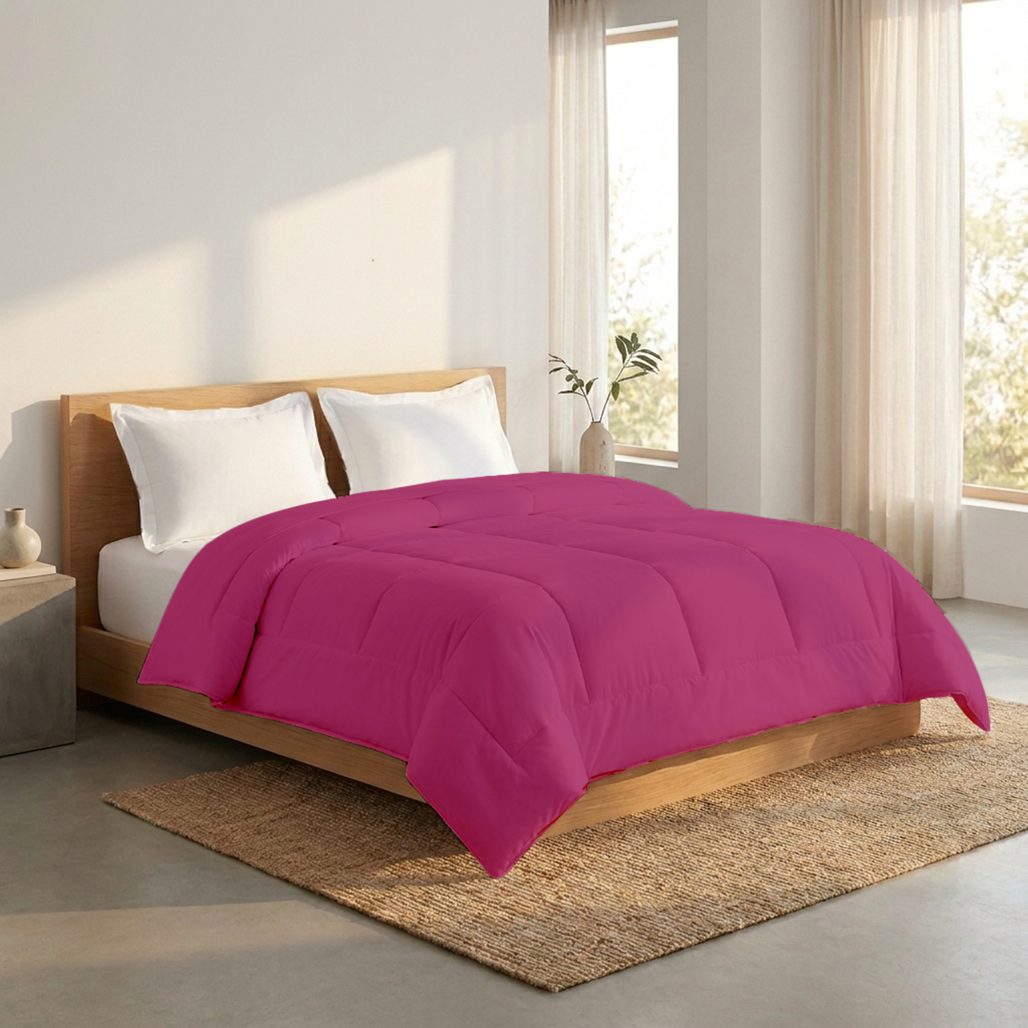 Hot Pink 150 GSM Comforter
