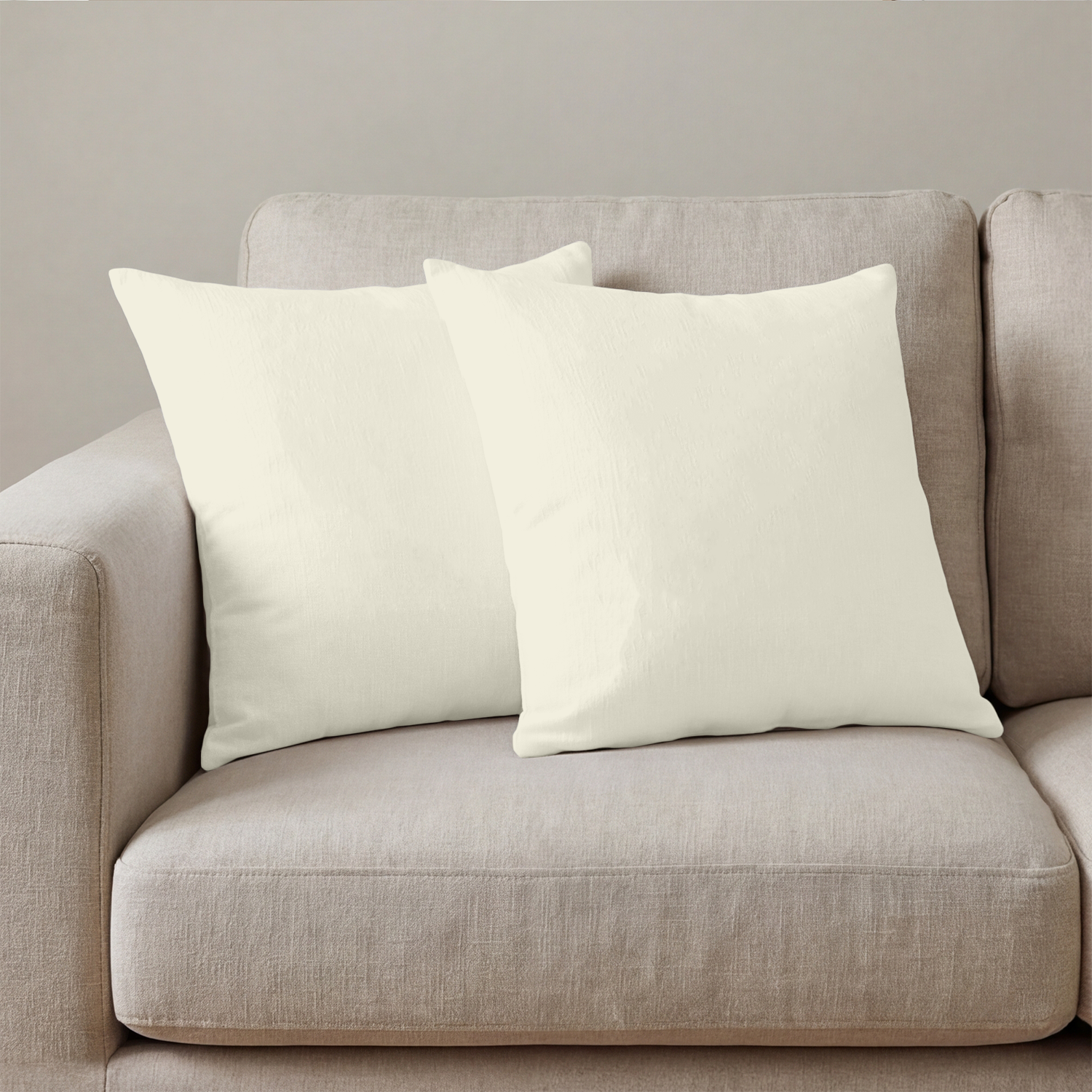 Ivory Cushion Covers