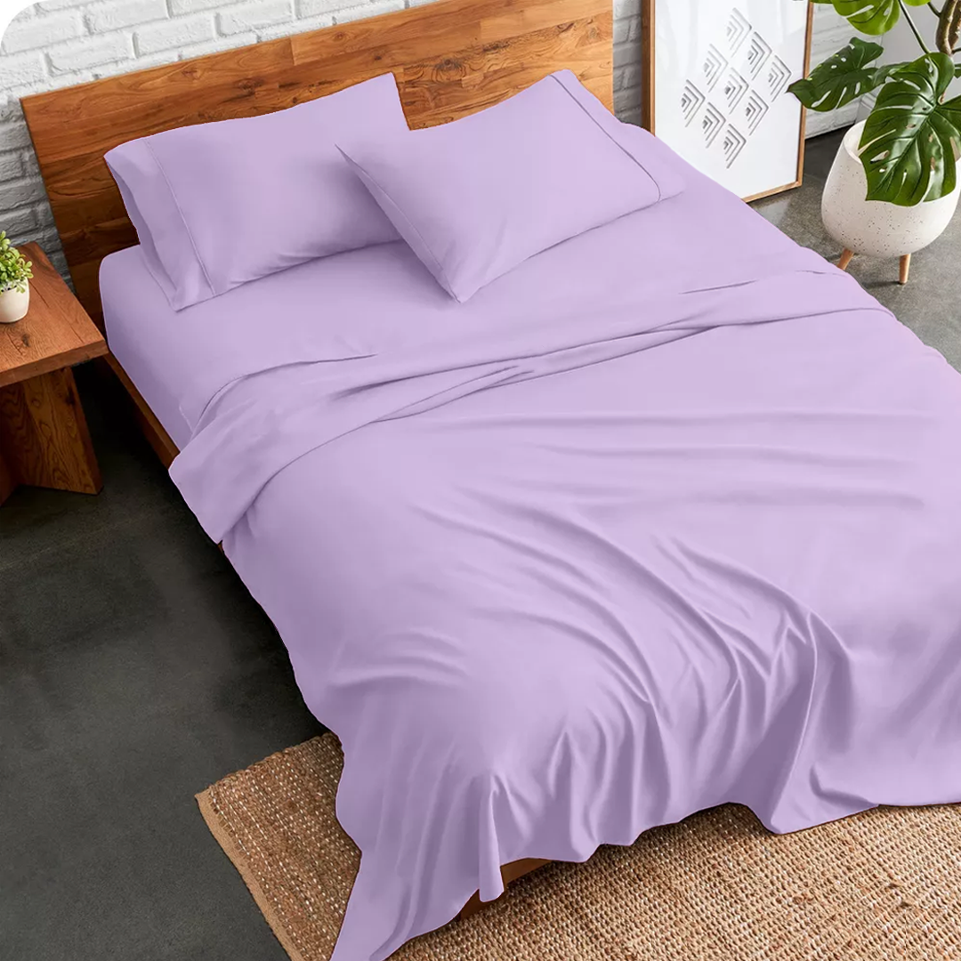 Lilac Bed Sheet Sets