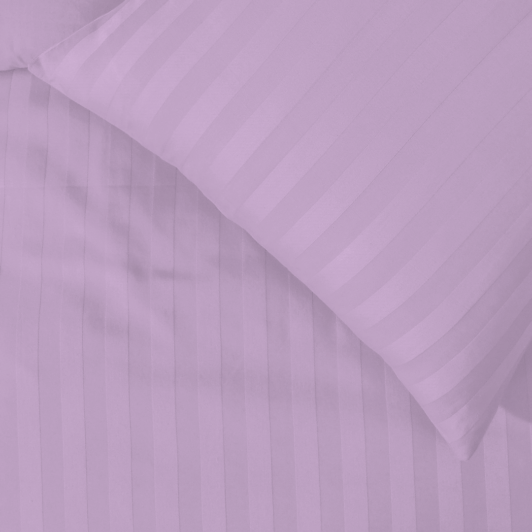 Lilac Stripe Duvet Covers