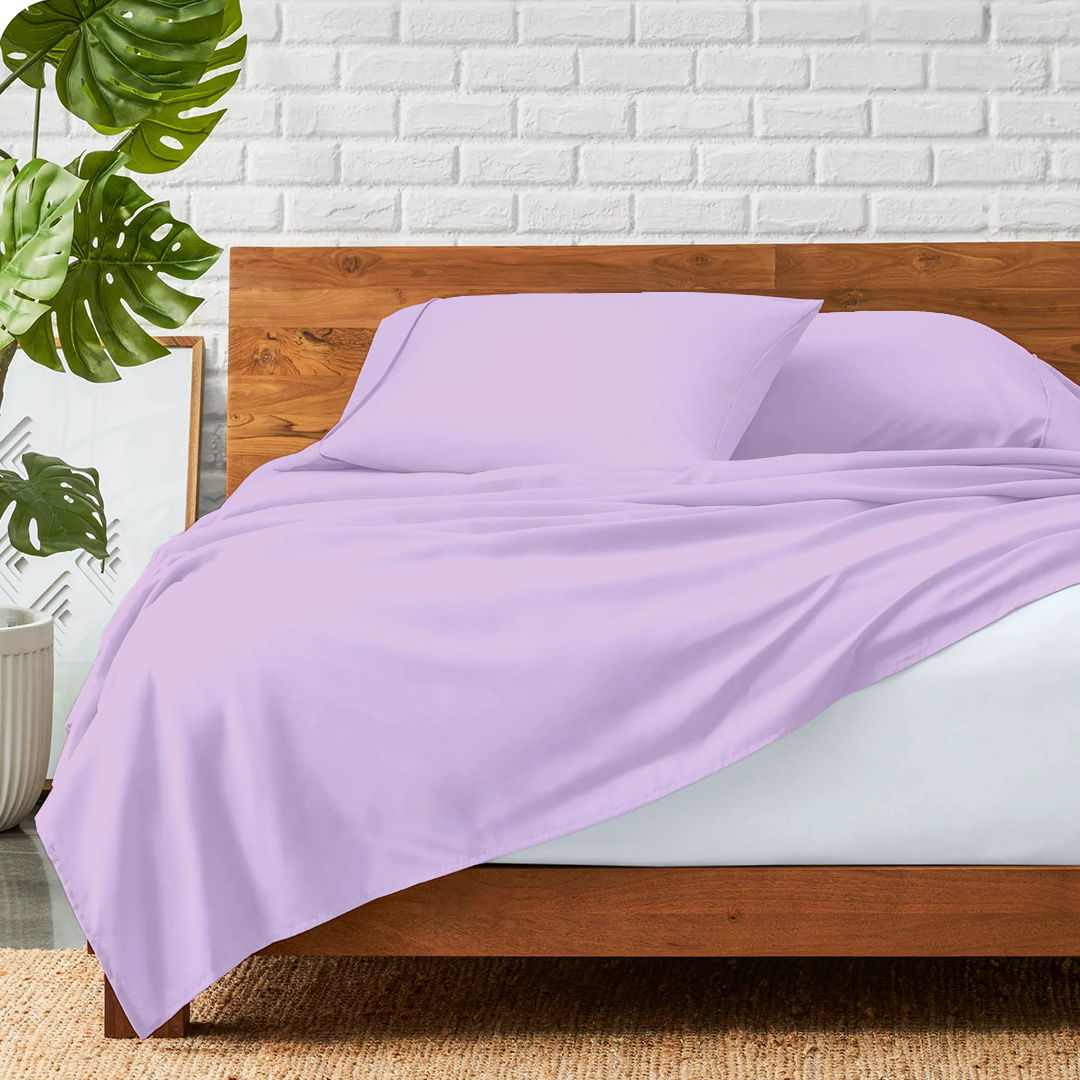 Lilac Bed Sheets