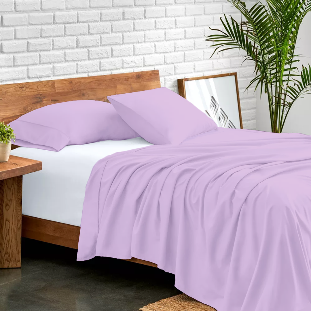 Lilac Bed Sheets