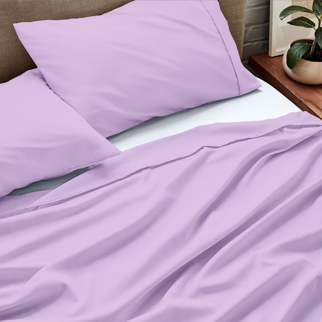 Lilac Bed Sheets