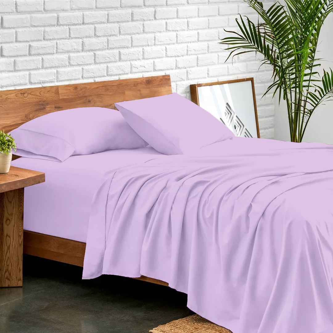 Lilac Bed Sheet Sets