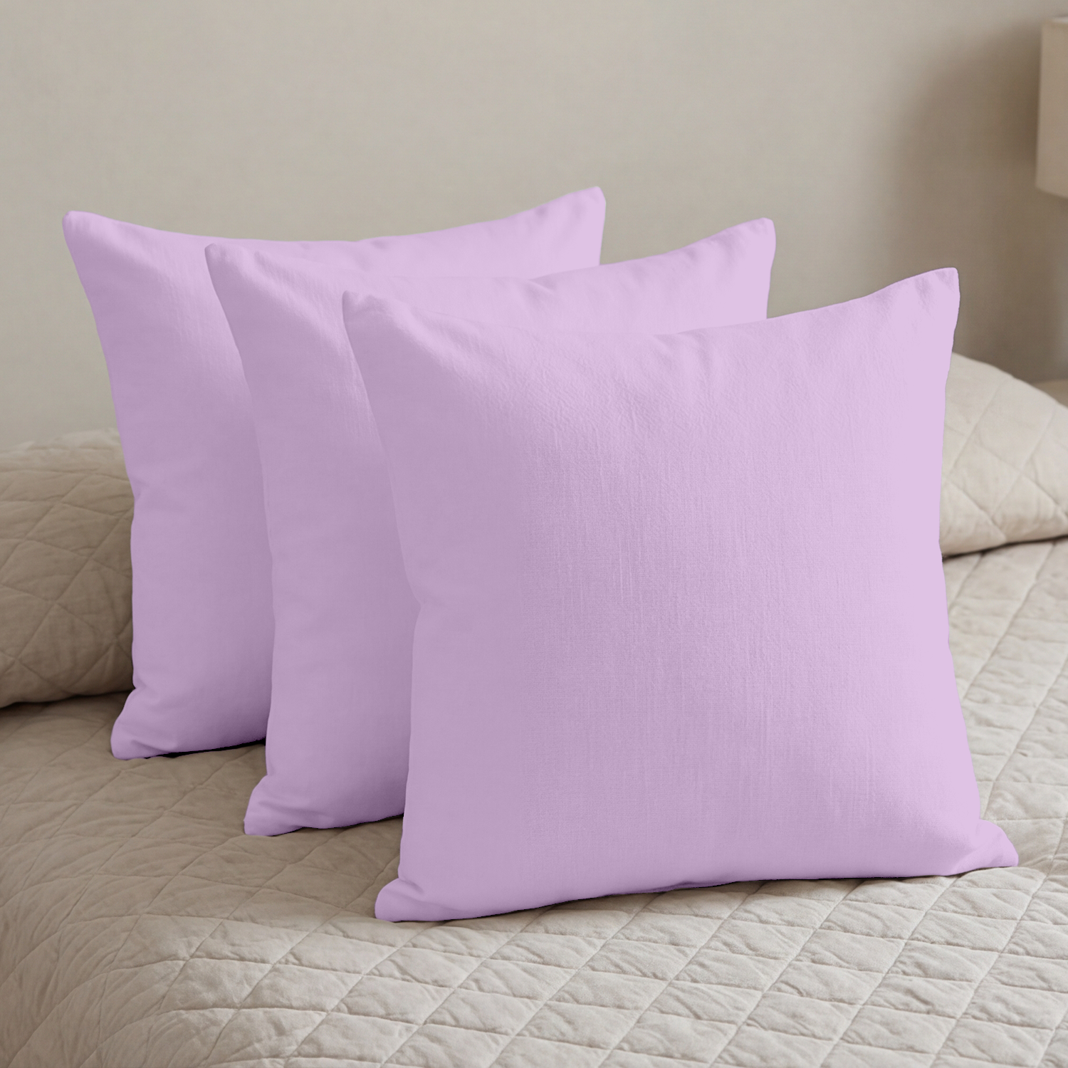 Lilac Cushion Covers