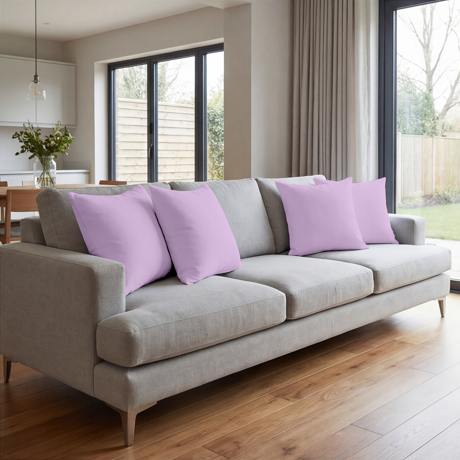 Lilac Cushion Covers