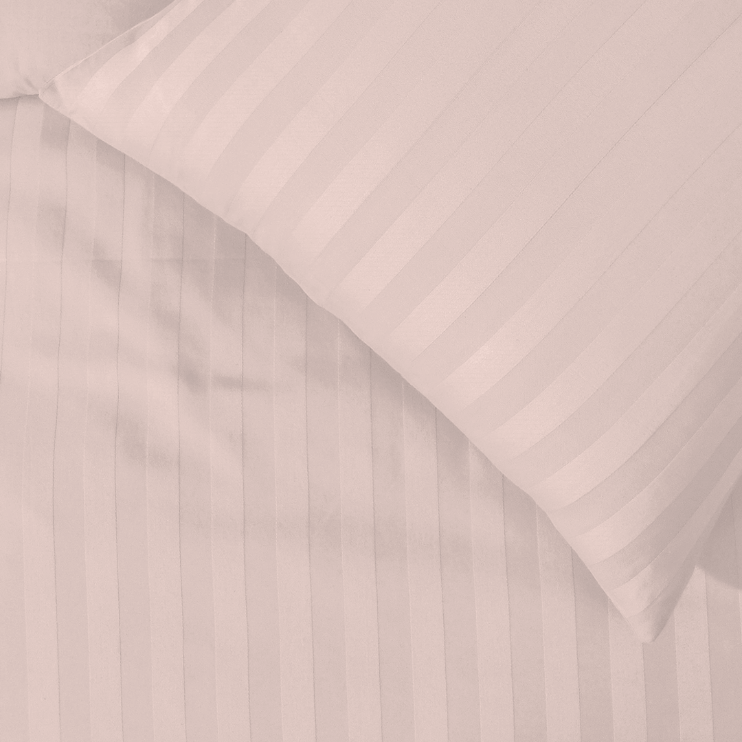 Peach Stripe Duvet Covers