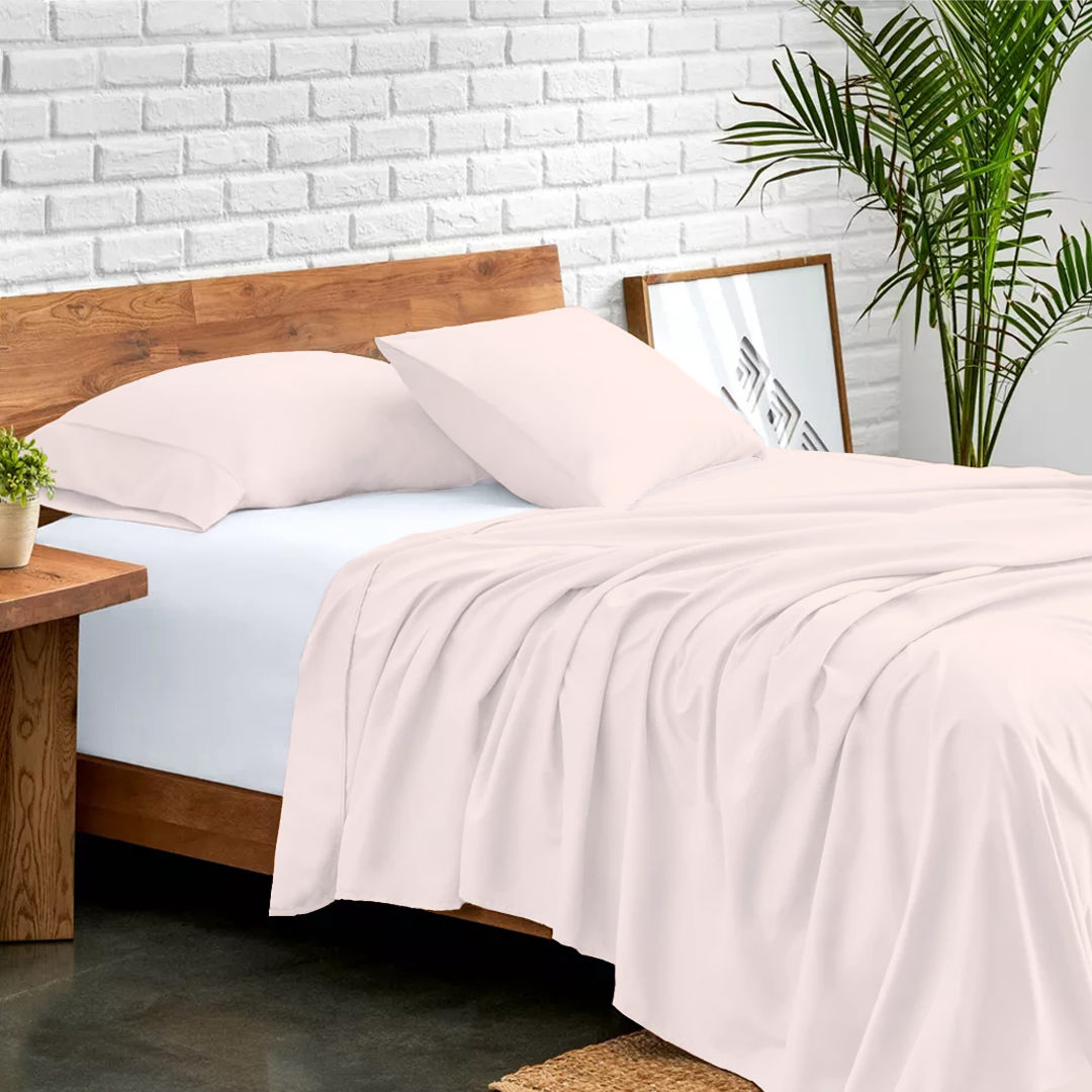 Peach Bed Sheets