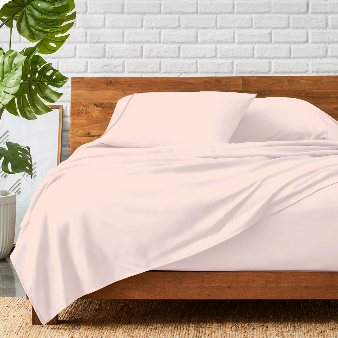 Peach Bed Sheet Sets