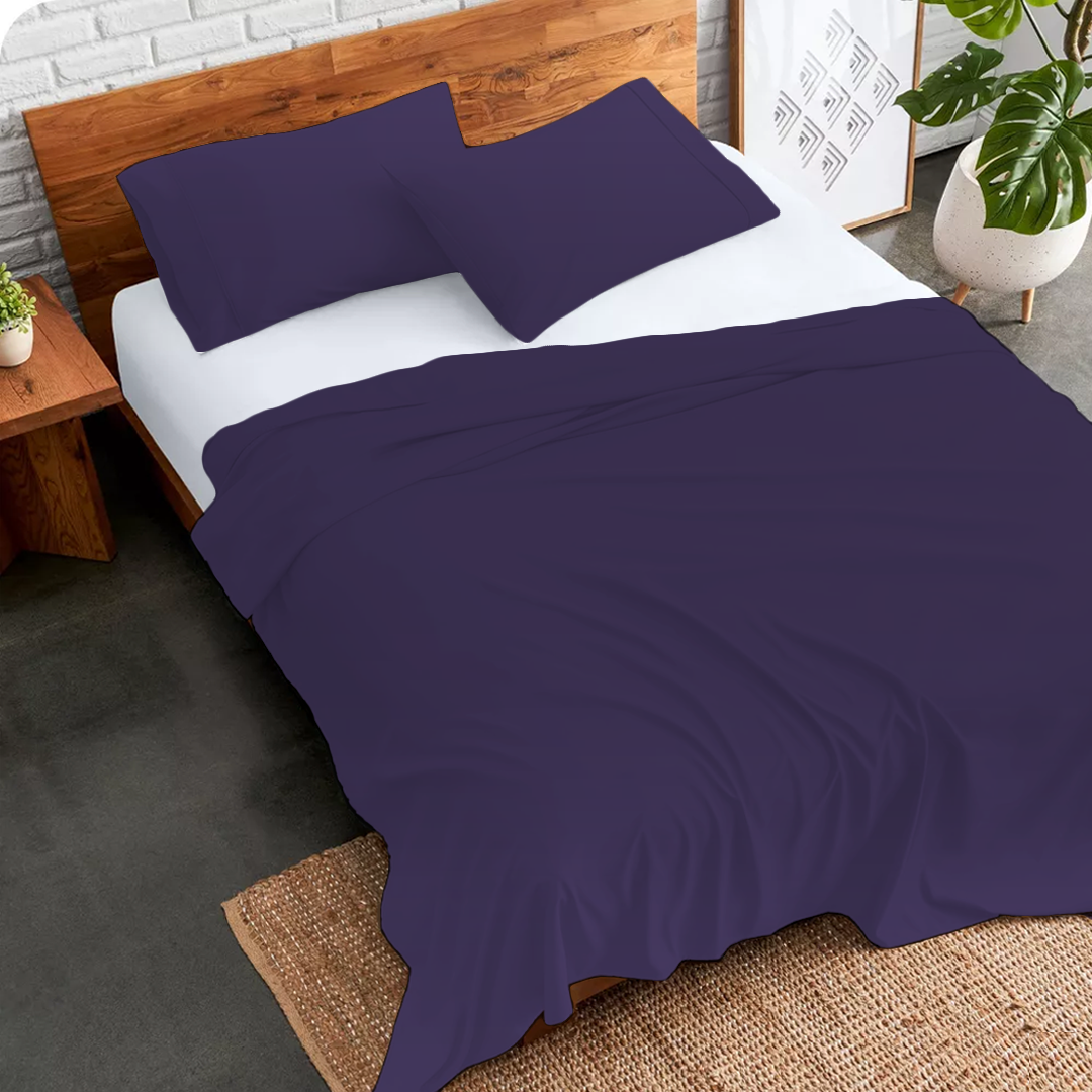 Purple Bed Sheets