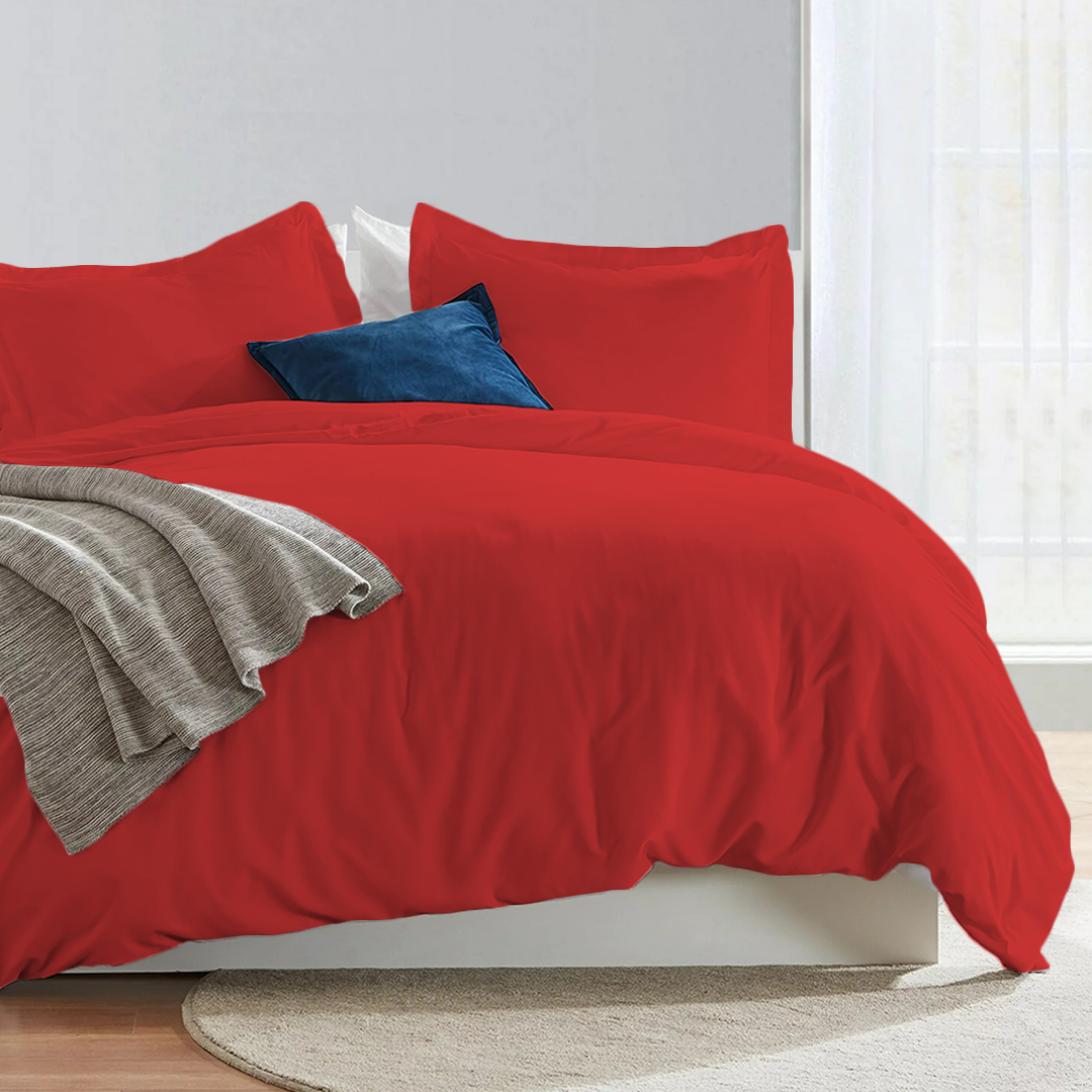 Red Duvet Covers