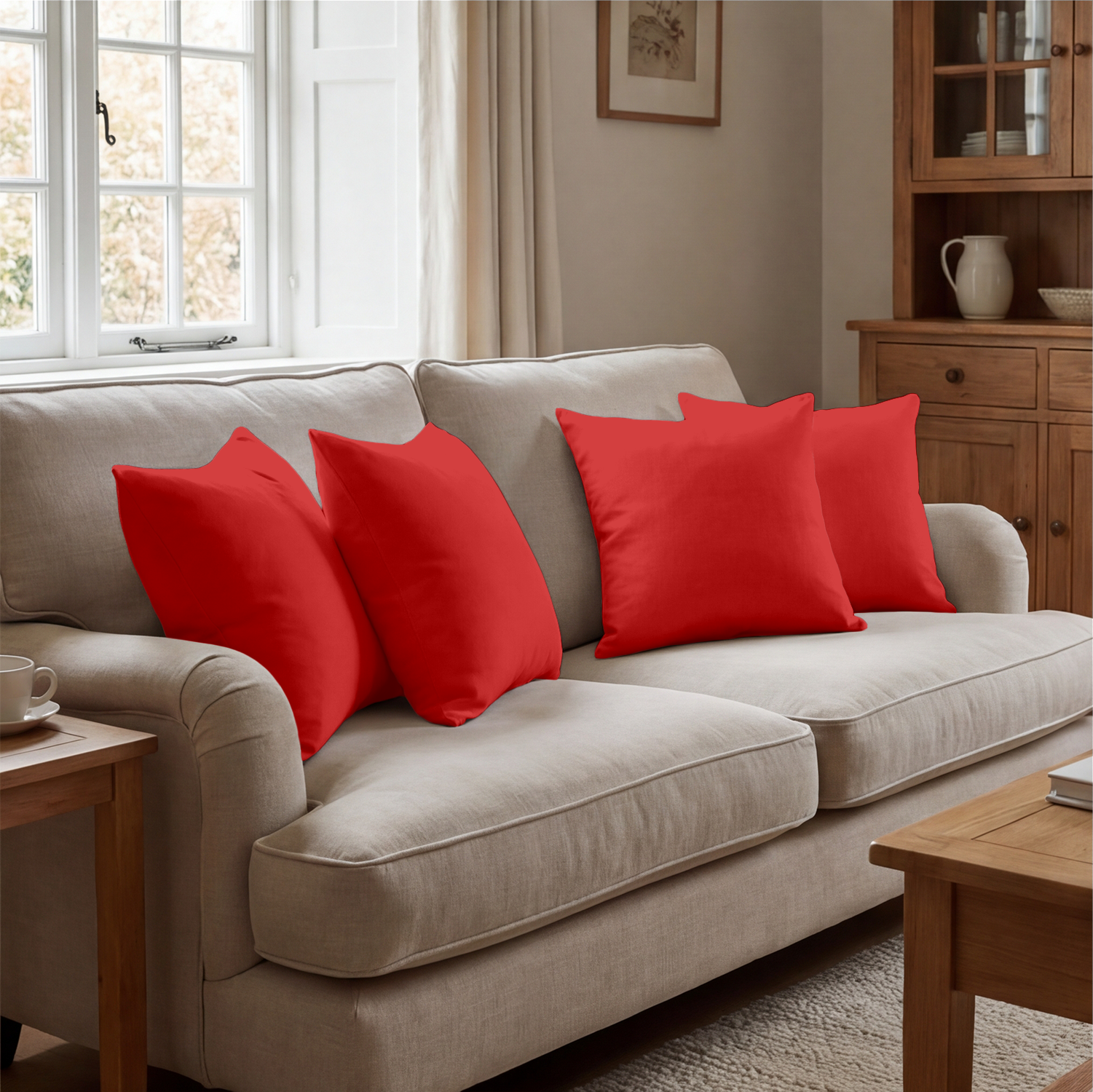 Red Cushion Covers