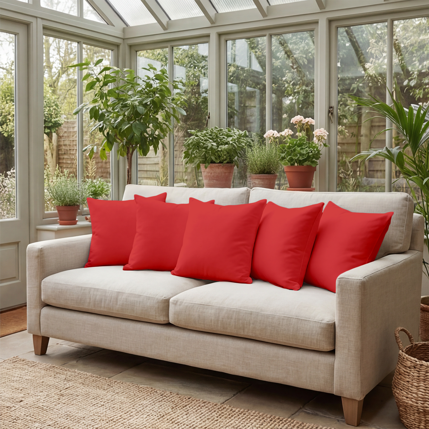 Red Cushion Covers