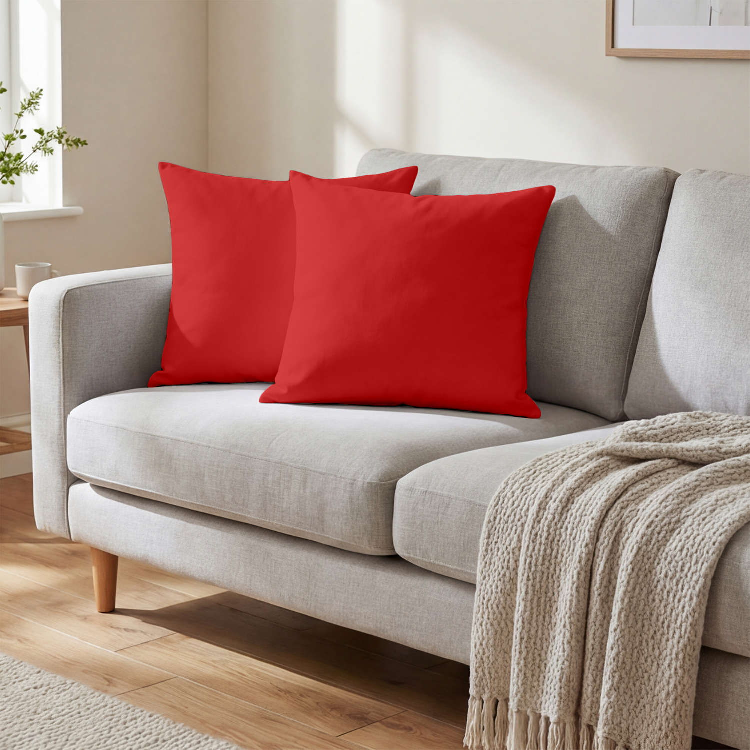 Red Cushion Covers