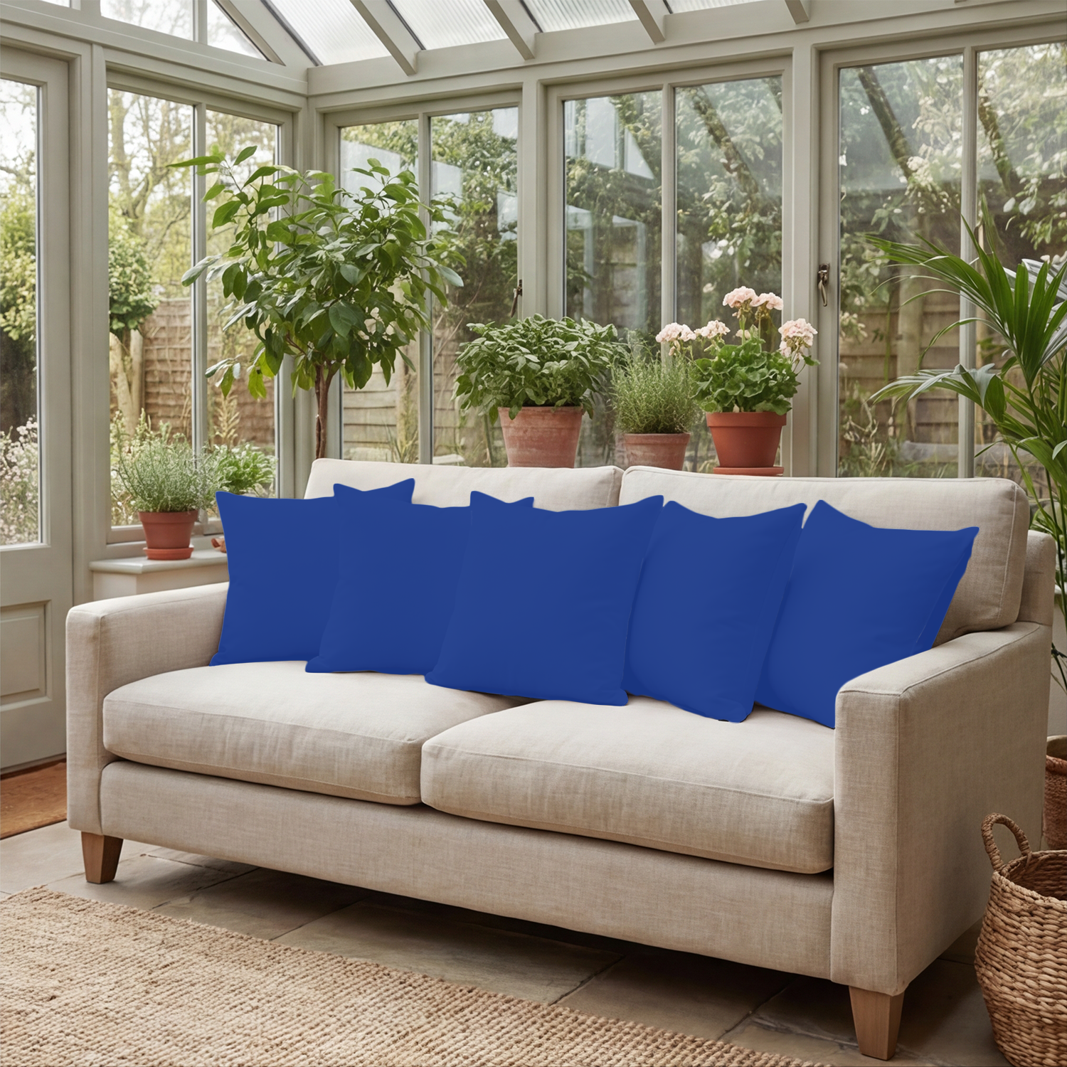 Royal Blue Cushion Covers