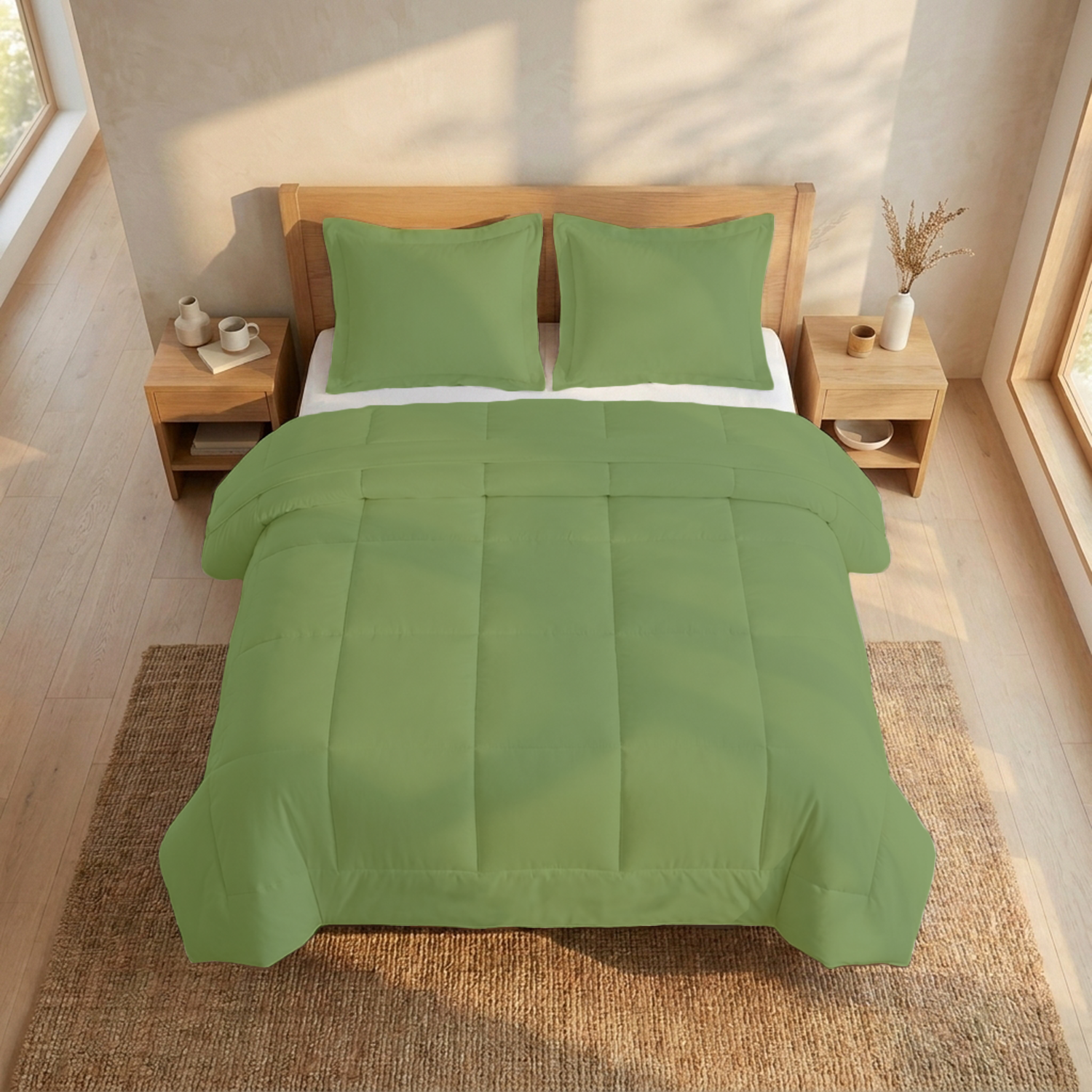 Sage Green 200 GSM All Season Comforter