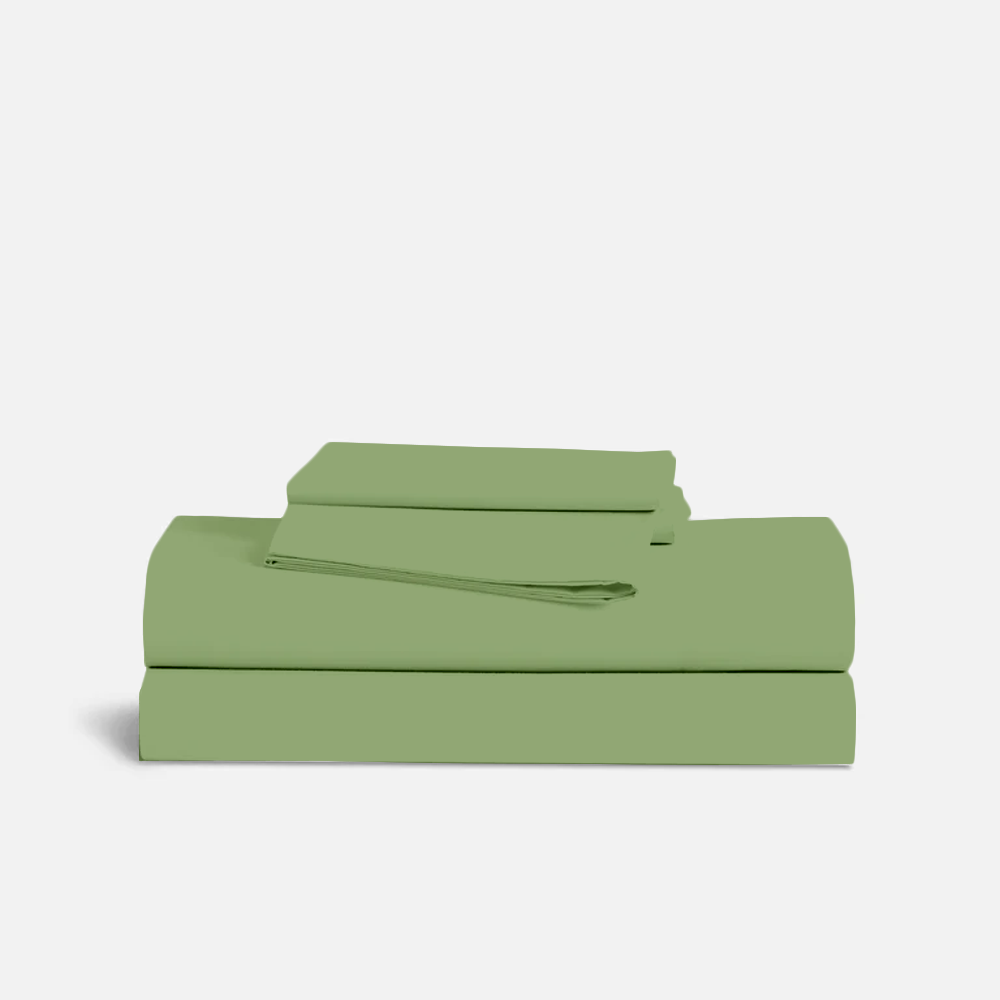Sage Green Bed Sheet Set