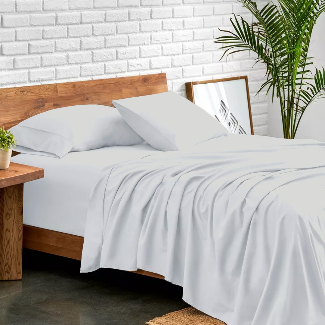 Light Grey Bed Sheet Set