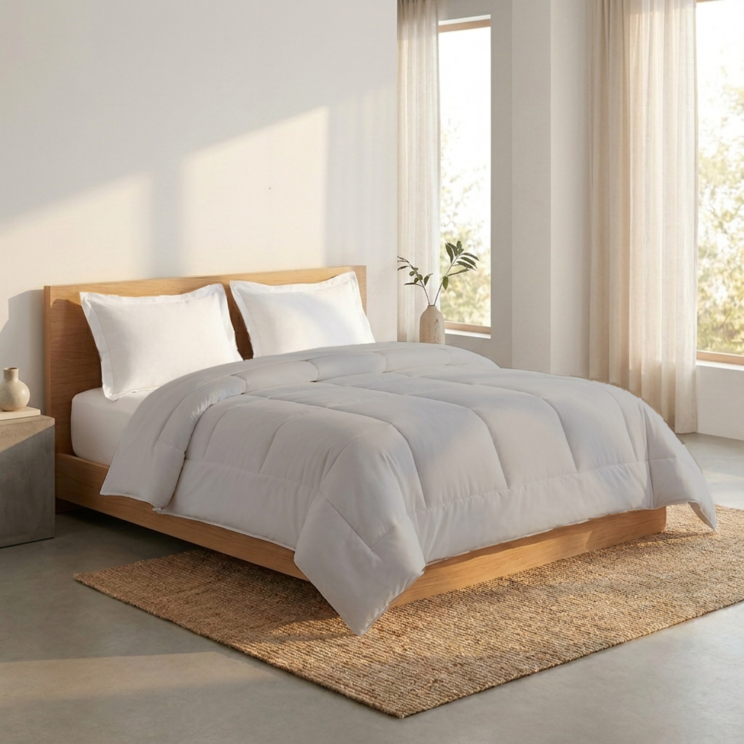 Light Grey Comforter