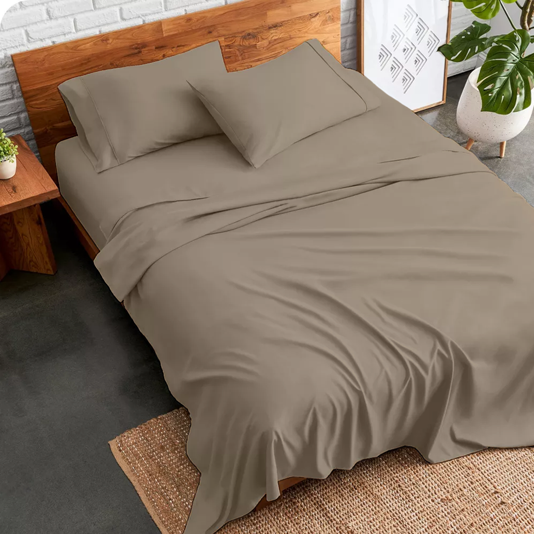 Taupe Bed Sheet Sets