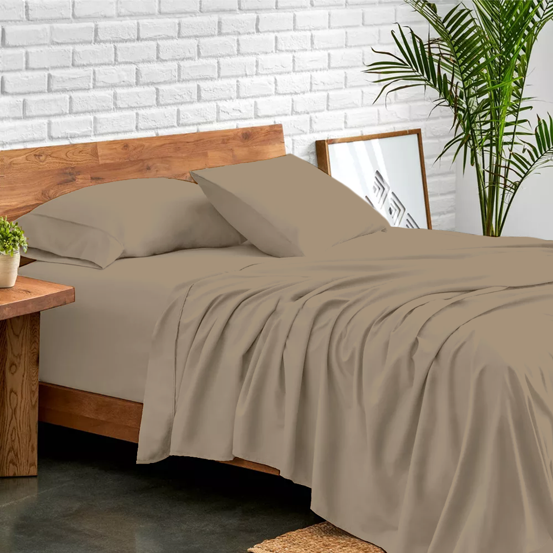 Taupe Bed Sheet Sets