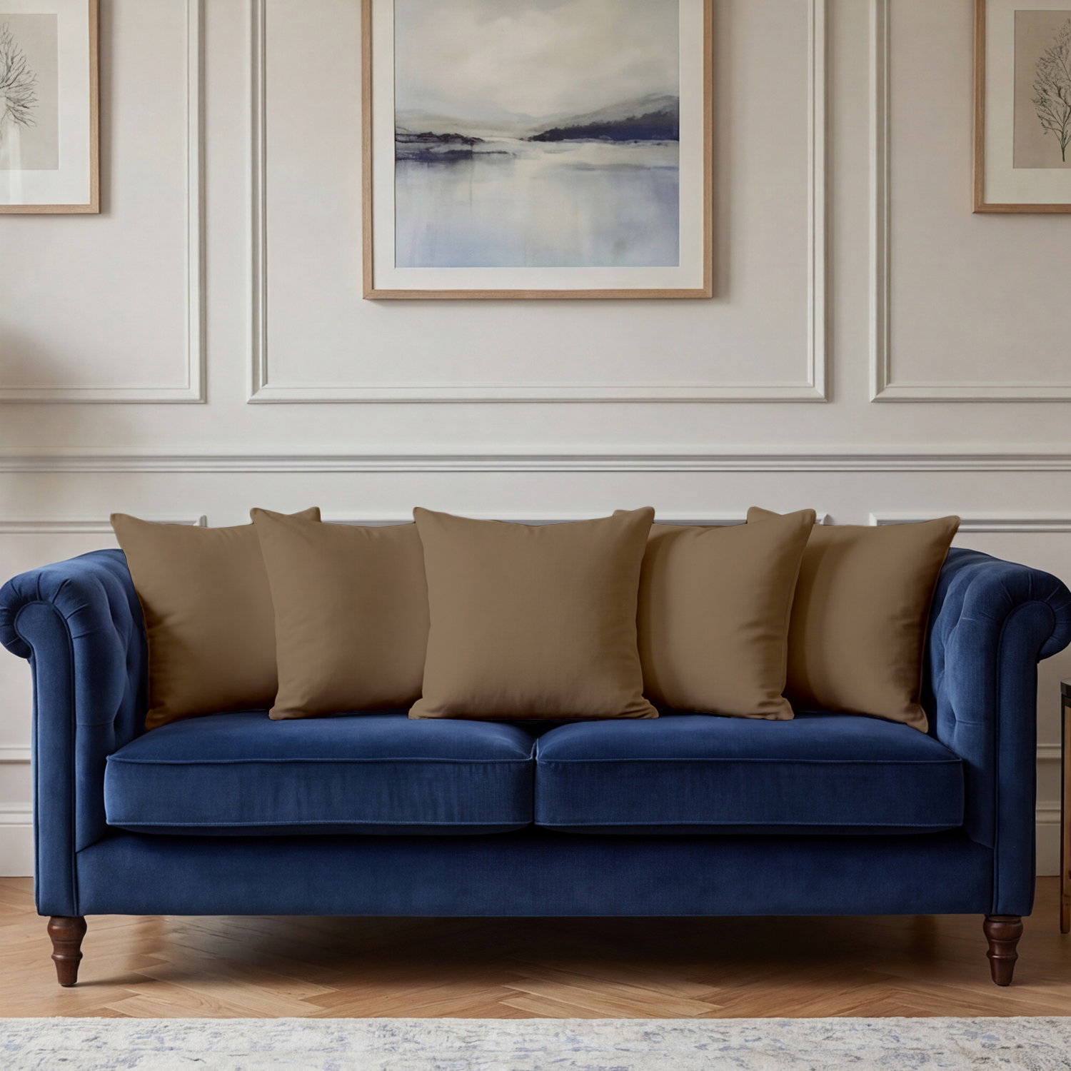 Taupe Cushion Covers