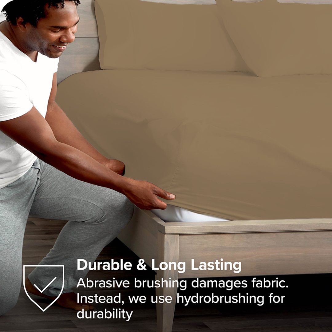 Taupe Fitted Bedsheets