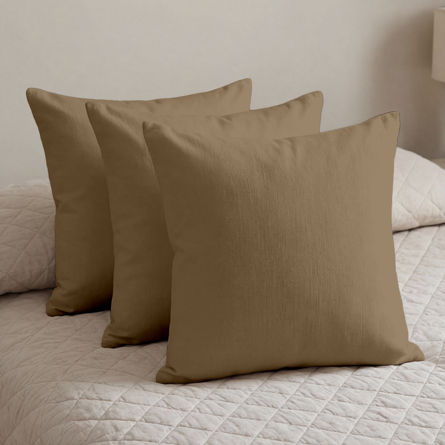 Taupe Cushion Covers