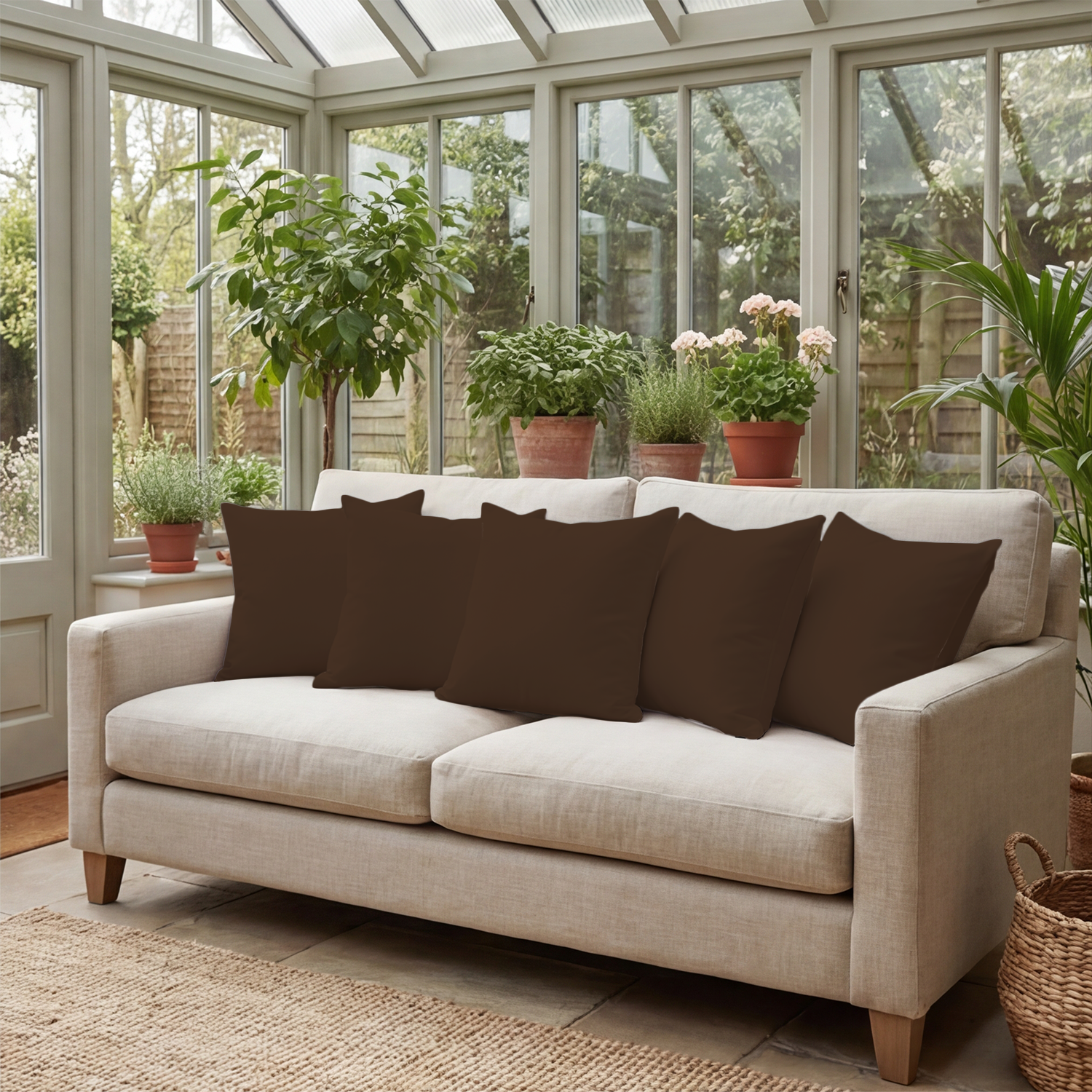 Chocolate Cushion Covers