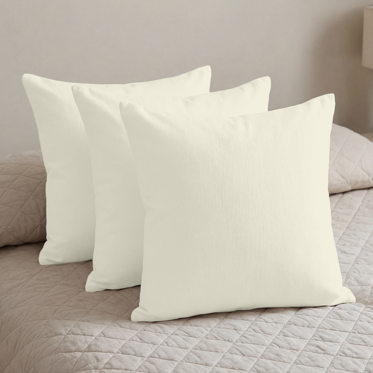 Ivory Cushion Covers