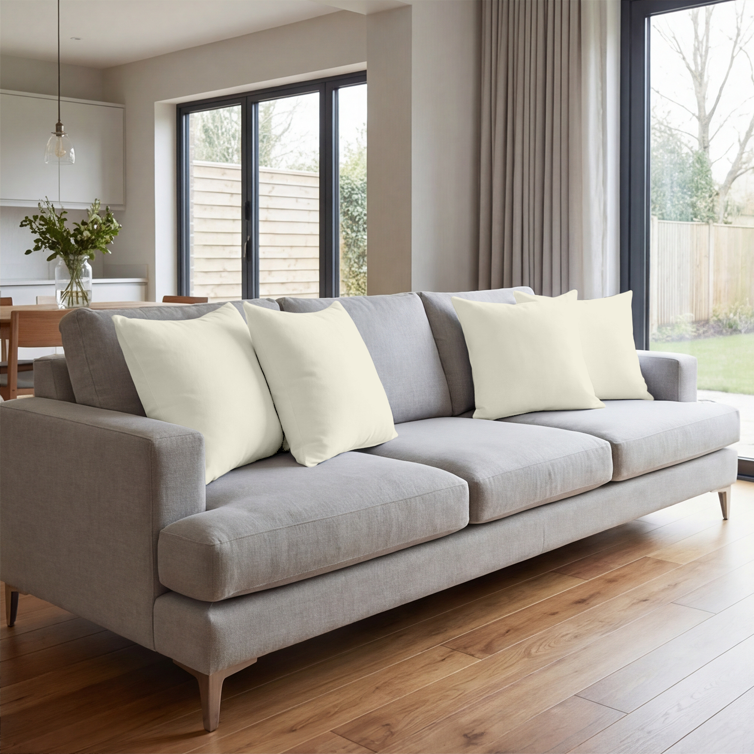 Ivory Cushion Covers