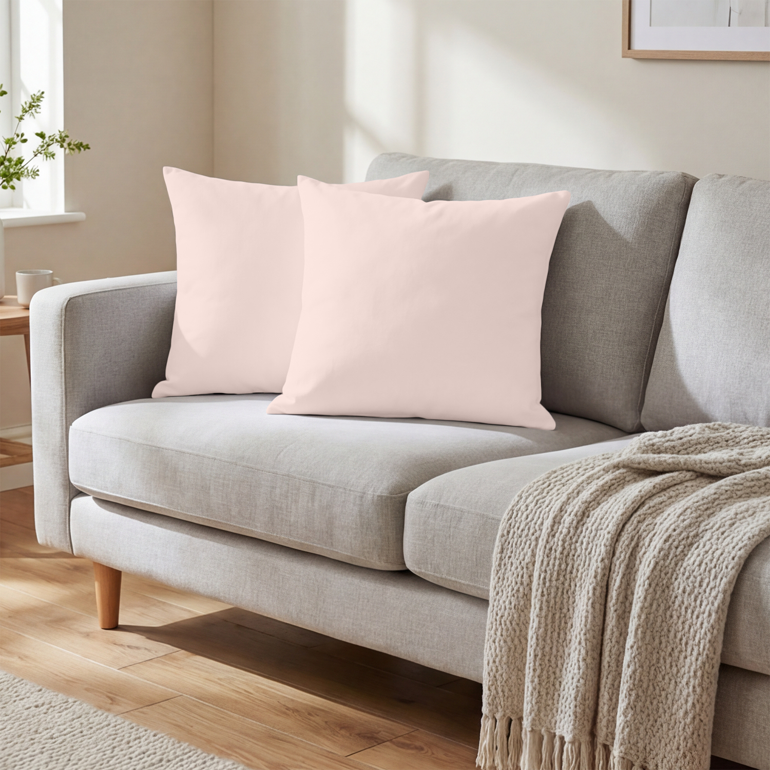 Peach Cushion Covers