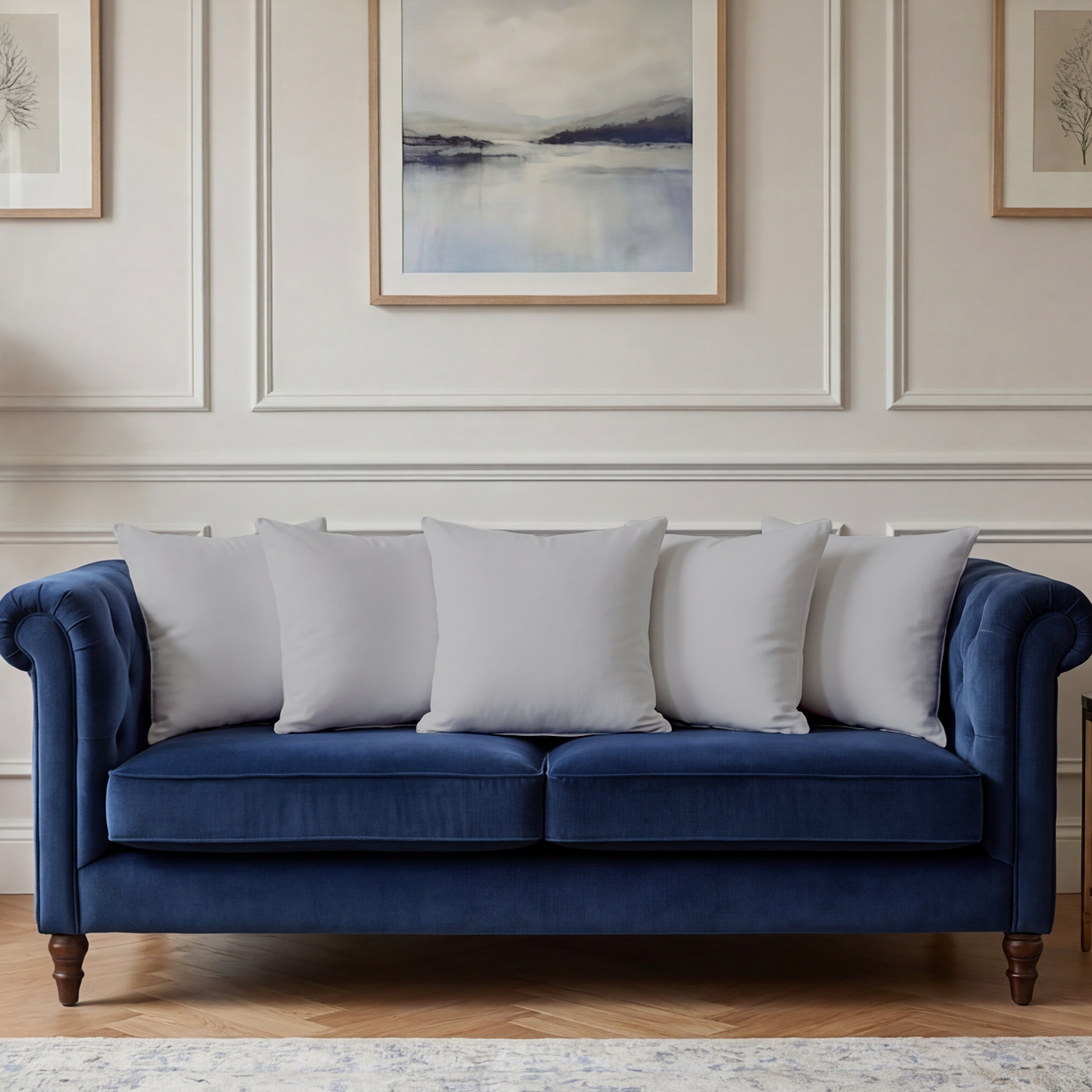 Light Grey Cushion Covers