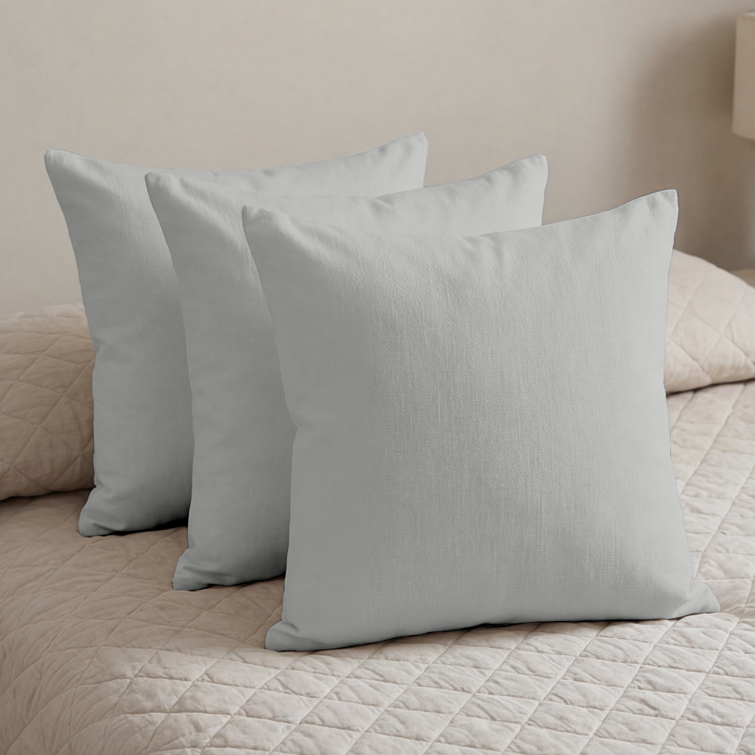 Light Grey Cushion Covers