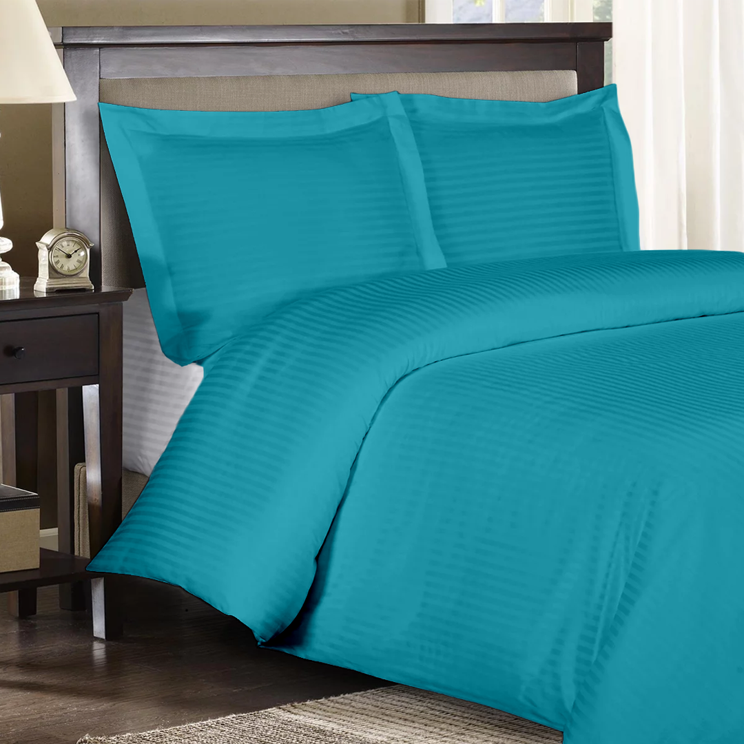 Turquoise Stripe Duvet Covers