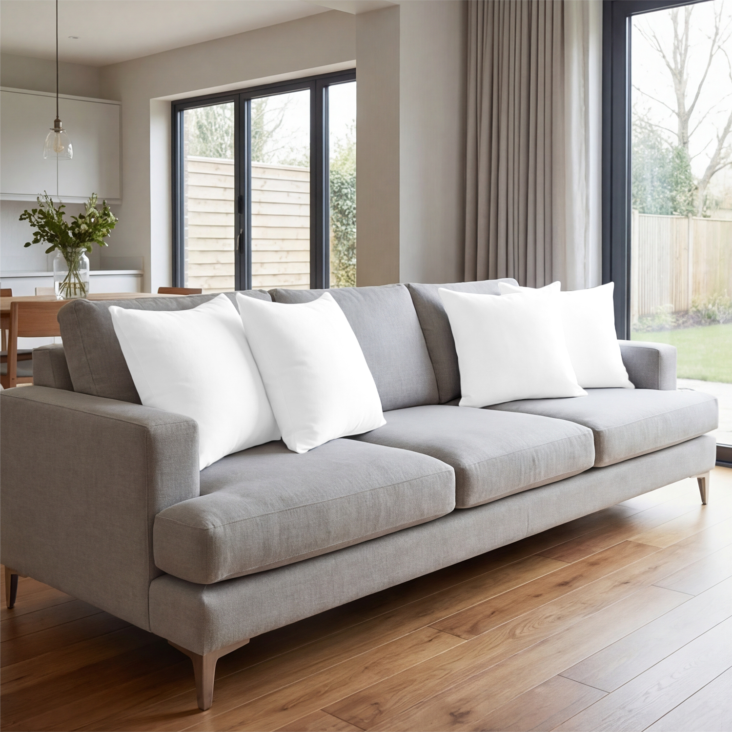 White Cushion Covers