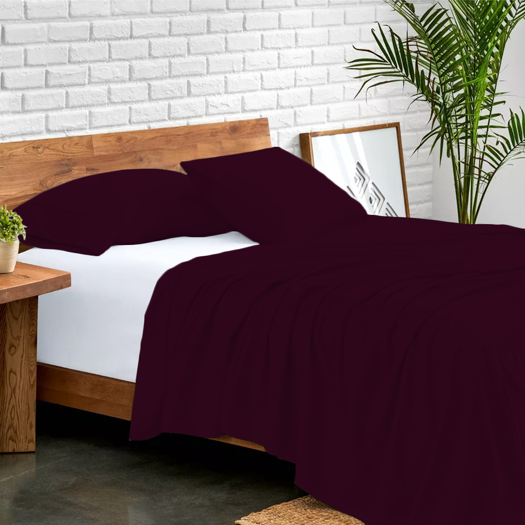 Wine Bed Sheets