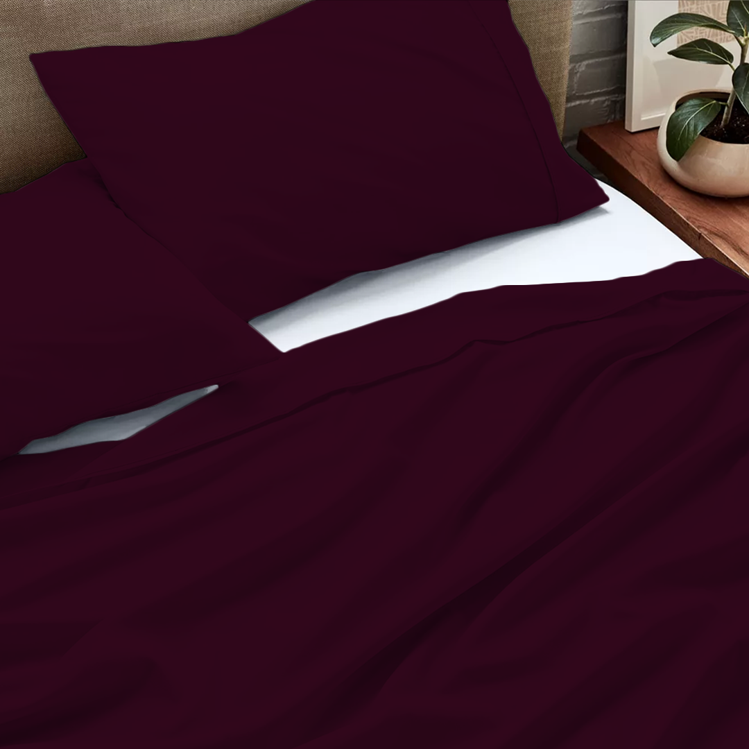 Wine Bed Sheets