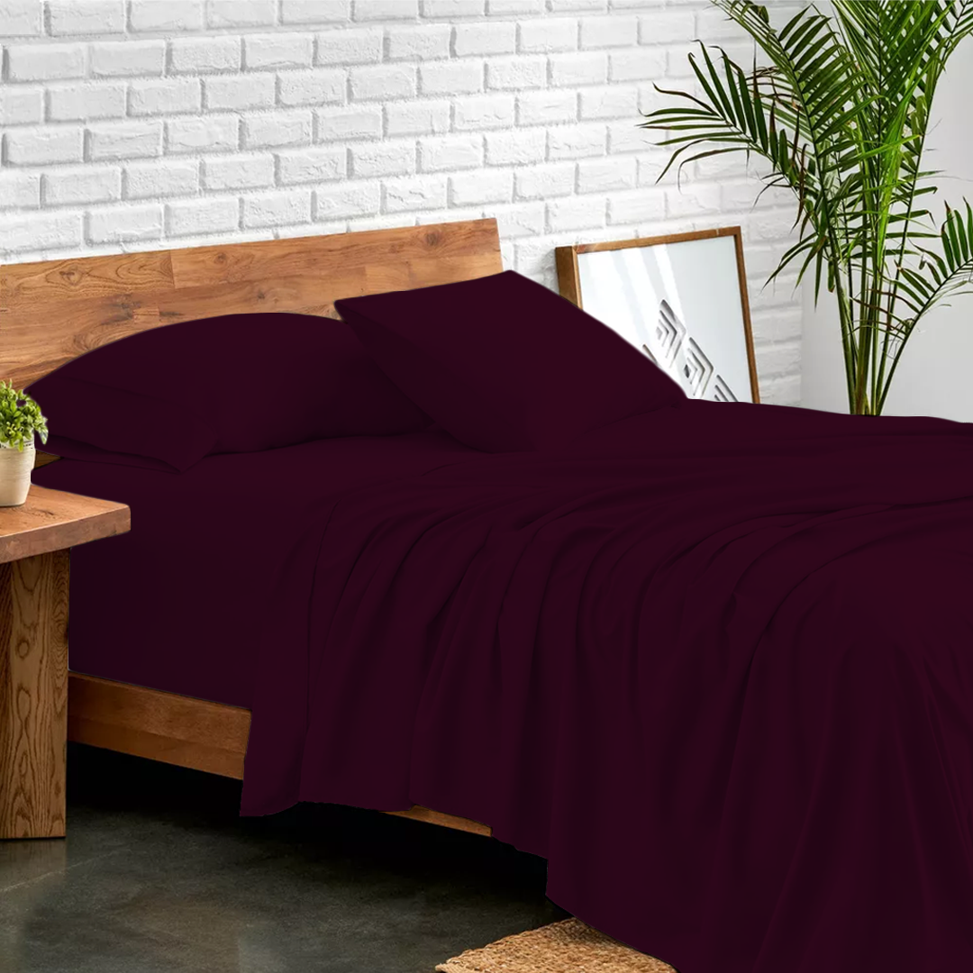 Wine Bed Sheet sets