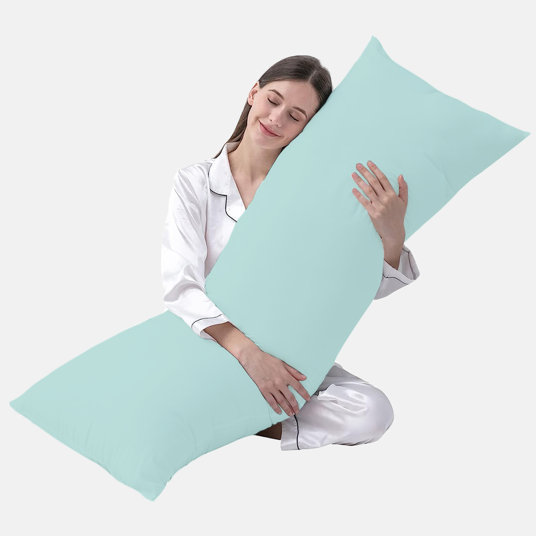 Aqua Blue Body Pillow cases